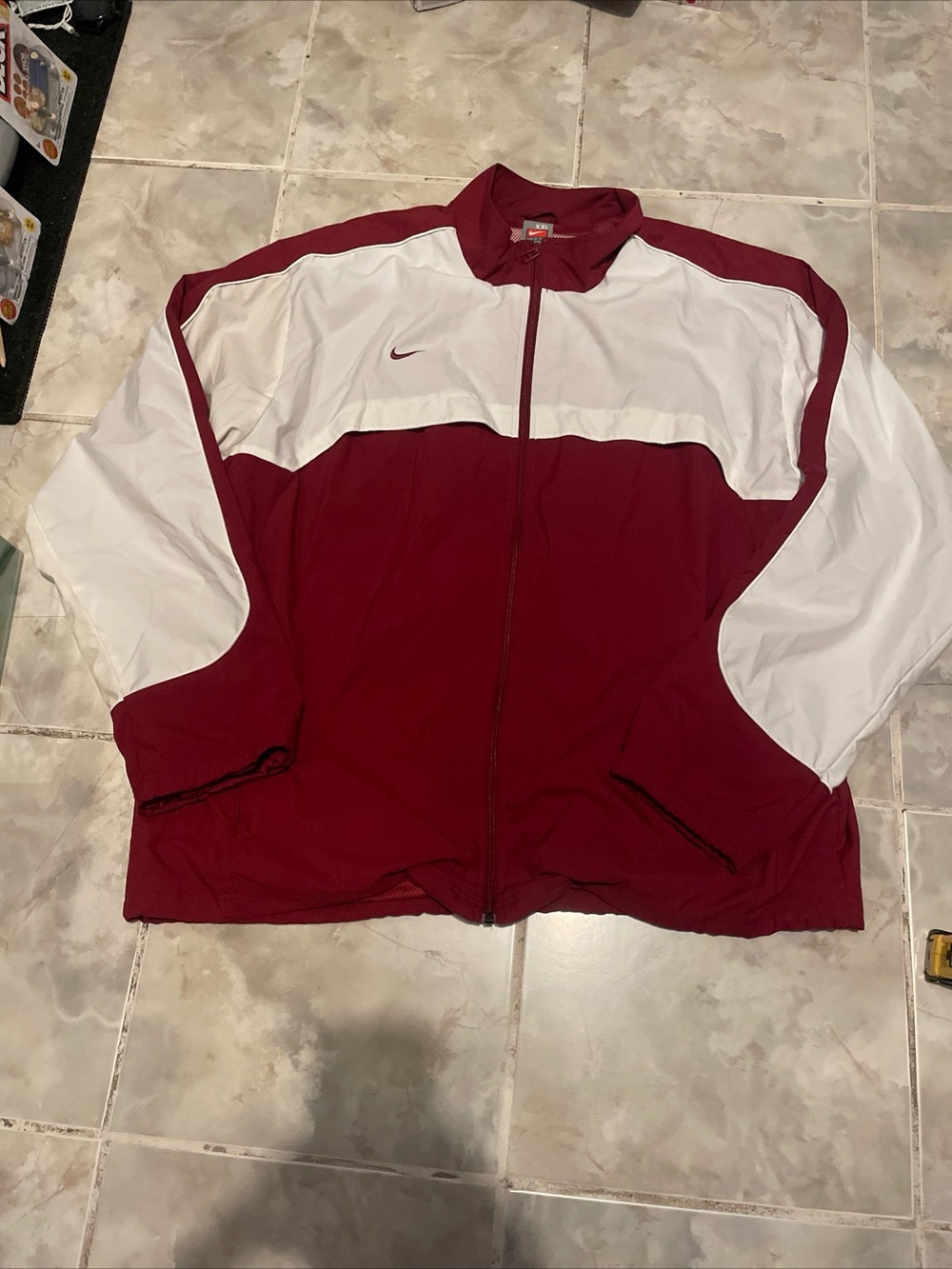 Vintage Nike Jacket Men’s XXL Colorblock Windbreaker Full Zip Y2K